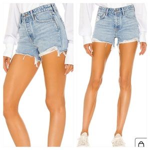 GRLFRND Helena High Rise Cut Off Short size 23